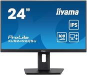 iiyama XUB2492QSU-B1 Monitor 23.8", IPS, 2560x1440/100Hz, 1H1DP, HAS