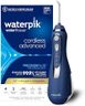 Waterpik Cordless Advanced 2.0 Water Flosser for Teeth, Gums, Braces, Dental Care with Travel Bag & 4 Tips, CDA Validated, Waterproof Rechargeable Handheld, Blue (1 Count) Packaging May Vary