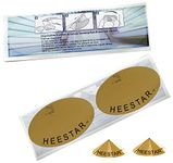 50 Pairs(100Counts) Disposable Sun Bed UV Protection Tanning Eye Gold Sticker Cones