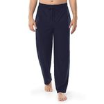 IZOD Mens Jersey Knit Sleep Pant, Navy, 4X