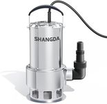 SHANGDA Submersible Sump Pump 1.6 H
