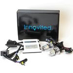 Innovited 9005 6000K HID Xenon Bulb x 1 pair bundle with 2 x 55W Platinum Digital Ballast (Diamond White)