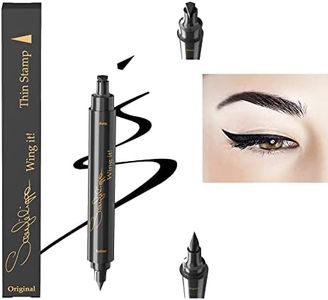 Sanfilippo Wing it! Eyeliner stamp- delineador de ojos- Eye Wing stamp- sello pequeno, color Black