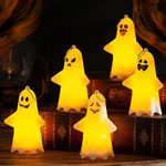 Wamantic Halloween Ghost Night Light Pendant Night Light,LEDNightlight for Kids is Suitable for Kids Room Bedroom Bathroom Hallway Kitchen