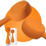 PMD Beauty Clean Mini - Smart Facial Cleansing Device with Silicone Brush & Anti-Aging Massager - Waterproof - SonicGlow Vibration Technology - Clear Pores and Blackheads - Lift,Firm,and Tone Skin