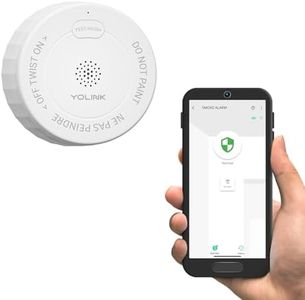 YoLink Photoelectric Smoke Alarm, Smart Smoke Detector with App, Self-Test, UL217 10th Edition & CAN/ULC S531 Certified, Hub Required, YS7A12-UC