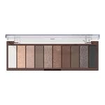 e.l.f. Perfect 10 Eyeshadow Palette, Ten Ultra-pigmented Nude Shades, Blendable Formula, Vegan & Cruelty-free, Everyday Smoky (Packaging May Vary)