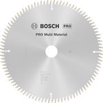 Bosch 1 x PRO Multi Material Circular Saw Blade for Cable Cap and Mitre Saws (for Aluminium, Plastic, Diameter mm, Professional Accessories Mitre and Mitre Circular Saw)