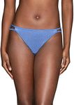 Vanity Fair Women's Illumination String Bikini Panty 18108, Mockingbird, Small/5