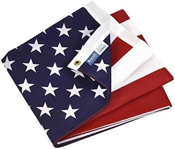 Annin Flagmakers American Flag All-Weather Poly/Cotton Flag, 3 x 5 Feet (Model 19417)