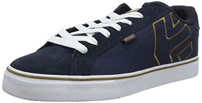 Etnies Men's Fader Vulc Skateboarding Shoes, Navy/Gum/White, 8.5