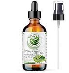 Green Coffee Bean Carrier Oil. 120ml. Cold-pressed. Unrefined. Organic. 100% Pure. Non-comedogenic. Chemical-free. Great for Under-Eye Skin. Natural Moisturizer for Face, Body, Hair. Bella Terra Oils.…