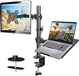 HUANUO Monitor and Laptop Mount wit