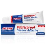 Secure Denture Adhesive Waterproof Zinc Free 1.4 Oz. Formerly Secure Denture Bonding Cream 12 Hour Holding Power Size: 1.4 OZ