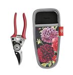 Burgon & Ball RHS Endorsed British Bloom Pruner and Holster Set, 17 cm Length