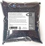 Intralabs Activated Carbon 600g - Small Charcoal Granules Fish Tank Filter Media Aquariums