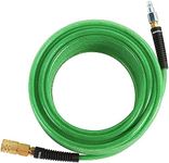 Metabo HPT Air Hose | 1/4-Inch x 50 Ft | Industrial Fittings | Professional Grade Polyurethane | 300 PSI | 115155M