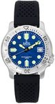 RATIO FreeDiver Professional Dive Watch Sapphire Crystal Quartz Diver Watch 200M Water Resistant Diving Watch for Men (Blue)