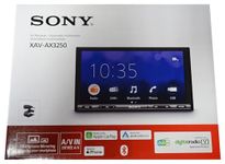 Sony XAV-AX3250 Media Receiver 7 Inch Touchscreen, CarPlay, Android Auto, Weblink 2.0, DAB+, A/V Input