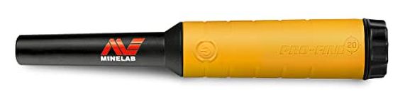 Minelab PRO-FIND 20 Waterproof Pinpointer Metal Detector for Adults with Audio & Vibration Indication (Holster Included)