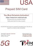 PrePaid USA SIM Card. Unlimited Inc