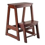 Winsome Wood -WW Stool, Antique Wal