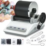 AVENHO Rock Tumbler Kit, Professional Rock Polisher with Rough Gemstones and 4 Polishing Grits, Great Science Kit for Geology Enthusiasts, Kids and Adults