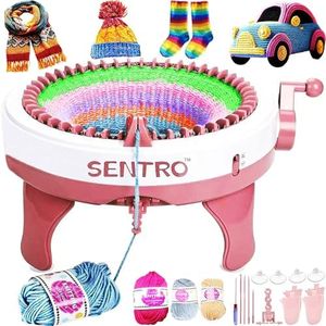 SENTRO 40 Needles Circular Knitting Machine for Beginners,Knit Loom for Hat