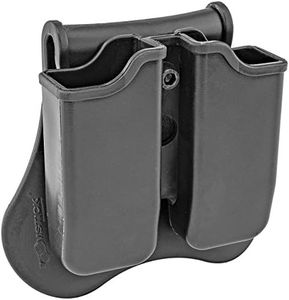 Handgun Dual Magazine Swivel Holster, Right Handed - BOOMSTICK - for Taurus PT92 Pistol Ammo Mag Pouch