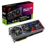 ASUS ROG Strix GeForce RTX™ 4080 Super OC Edition Gaming Graphics Card (PCIe 4.0, 16GB GDDR6X, DLSS 3, HDMI 2.1a, DisplayPort 1.4a, Vapor Chamber, Massive Vented Backplate, Power Sensing, Aura Sync)