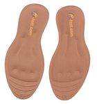 Feet.com 1 Pair of Revolutionary New Gel Massaging Liquid Insoles That Actually Work, Brown, 5/6 UK