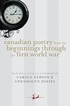 Canadian Poetry from the Beginnings