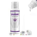 HASTHIP® 120ML Diamond Painting Sealer - 5D Diamond Art Glue Sealer, Diamond Painting Glue Accessories, Permanent Hold & Shine Effect Sealer for Diamond Painting and Puzzle Glue