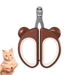 Street27® Cat Nail Cutter, Dog Nail Clippers, Small Pets Grooming Tool with Precise Angled Edges to Ensure Easy & Safe Trimming Stainless Steel Cat Nail Trimmer for Kitten Cats Puppy Rabbits Hamsters