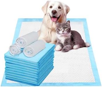 Pashu Barn 40Pcs Disposable Dog & Puppy Pee Pads, Super Absorbent & Leak-Proof, Quick-Dry for Potty Training, 60x60 cm | No Mess, No Odor