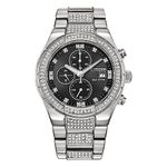 Citizen Men's Analog Eco-Drive Watch with Stainless Steel Strap CA0750-53E