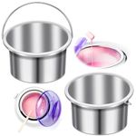 Wax Pot Wax Warmer Replacement Tin Inner Pot Portable Hair Removal Waxing Bowl for 500 ml Hair Remover Machine