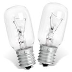 Light Bulb for GE Microwave Oven - Microwave Light Bulb Lamp for GE Maytag Frigidaire Kenmore Over The Range Hood Microwave, Stove Light Bulb for GE Microwave, Repalces WB36X10003, 2 Pack