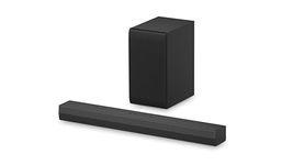 LG S40T 2.1 ch. Soundbar with Wireless Subwoofer, Dolby Digital, DTS Digital Surround, AI Sound Pro, with Bluetooth and HDMI (S40T, 2024)