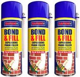 EXPANDING FOAM FILLER EXPANSION INSULATION BONDING FILLING SPRAY CANS 500ML (3)