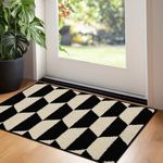 GRANNY SAYS Indoor Doormat, 20" X 32" Non Slip Mat for Entrance, Washable Entry Rugs for Entrance Indoor, Low Profile Outdoor Mats for Entrance, Floor Mats for House, Tapis D'Entrée Intérieur