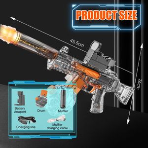 Electric Water Gun – Automatic 26FT Powerful Water Pistol, Large Capacity, Grey