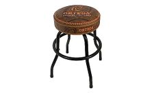 Ortega Guitars Padded Stage Stool – for Stage, Bar, Studio, Showroom – Height 61 cm – Vintage Brown (OBS24V2)