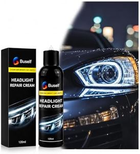 Car Headlight Repair Cream 100g Headlight Restoration Polish Cleaner Removes Yellowing Oxidation Scratch Remover Car Light Cleaner Restores Shine & Clarity