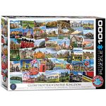 EuroGraphics United Kingdom Globetrotter 1000-Piece Puzzle