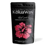 KoluaWax Hard Wax Beads for Hair Removal – Coarse Hair – Face, Brazilian, Underarms, Back, Chest, Bikini Waxing – 1lb Refill Pearl Beans for Wax Warmers & 10 Applicator Sticks - Dragon Fruit