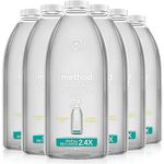 Method Daily Shower Cleaner, Refill for Spray Bottles, Spray and Walk Away - No Scrubbing Necessary, Eucalyptus Mint Scent, 2 Liter Bottles, 6 Pack (12 Total Liters), Packaging May Vary