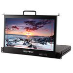 FEELWORLD SC173-HSD 17.3 Inch Pullout Rackmount Monitor 1RU Full HD 3G-SDI/HDMI 1920x1080 (3G-SDI/HDMI)