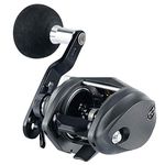 TICA Titan Claw Tc301H Fishing Reel, Aluminium, Grey Metallic, Black, Gear Ratio 7.3