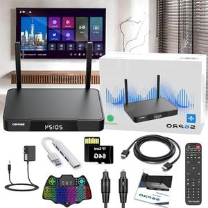 External TV Tuners Latest S7 S6 Series Super Max Pro Ultra with 9 Parts, 1 Year Protection Plan